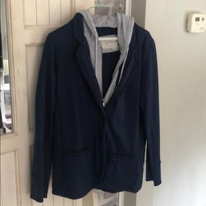 Evy’s Tree detachable hooded blazer